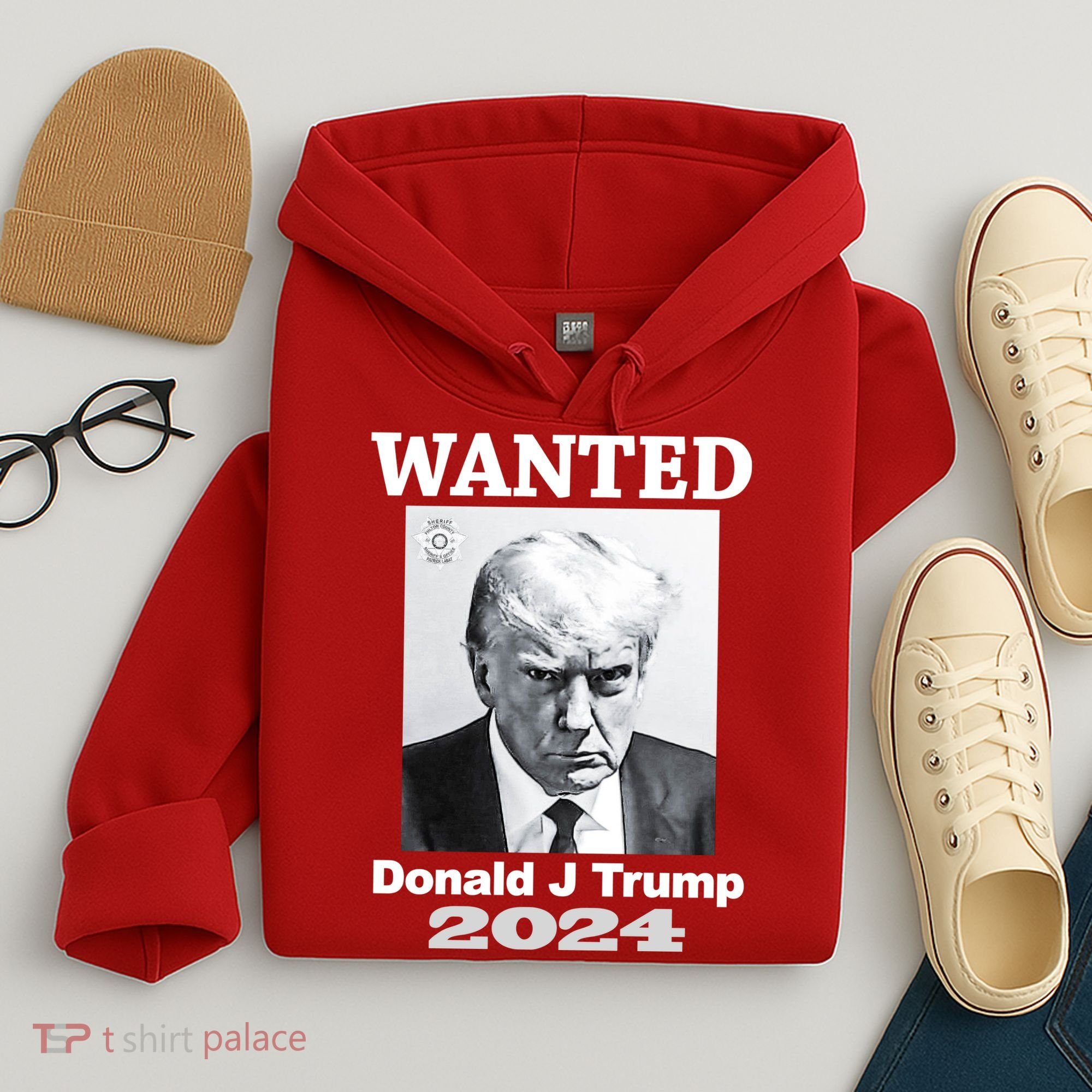 Trump Mugshot Hoodie