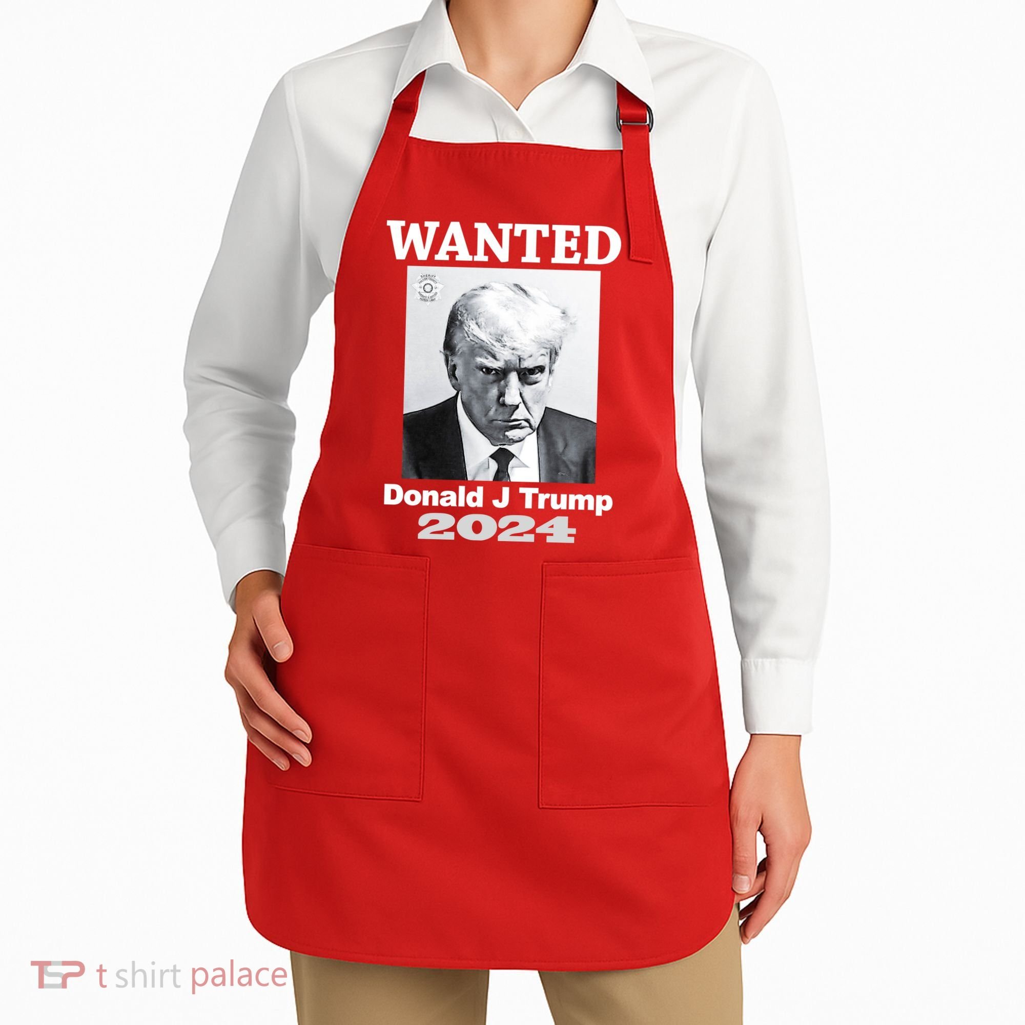 Trump Mugshot Apron