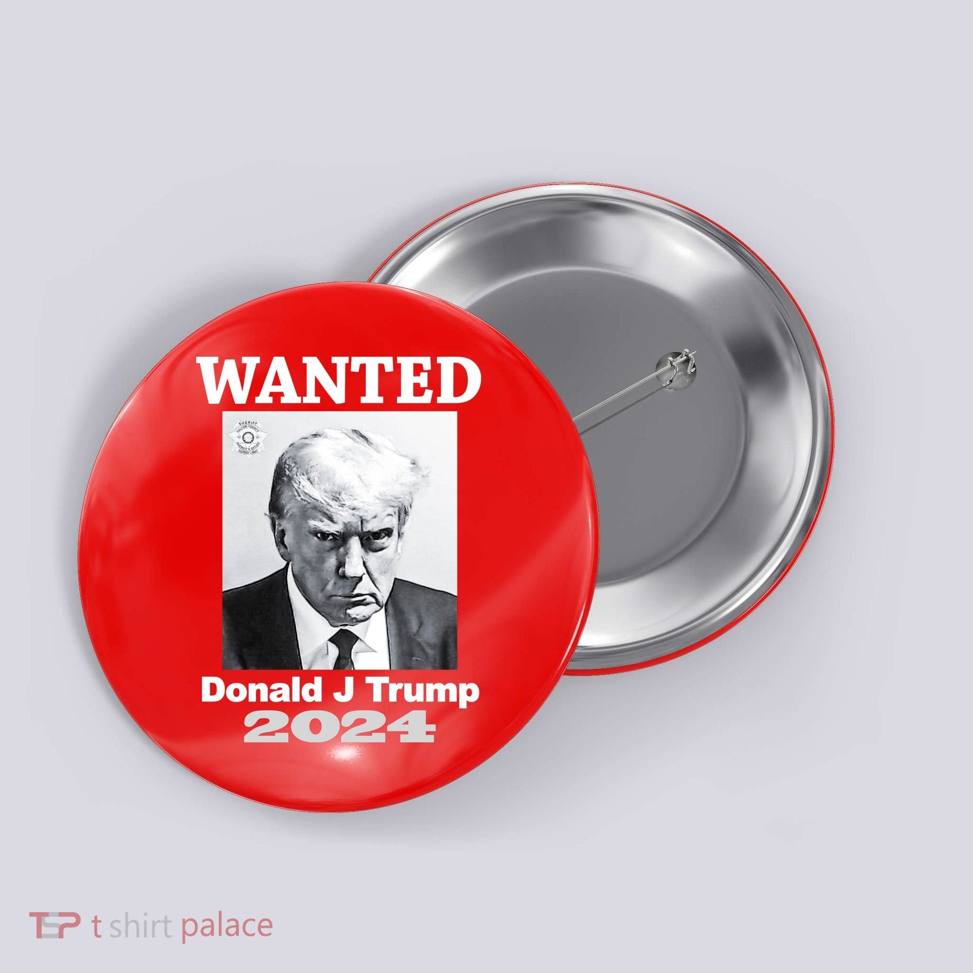 Trump Mugshot Button