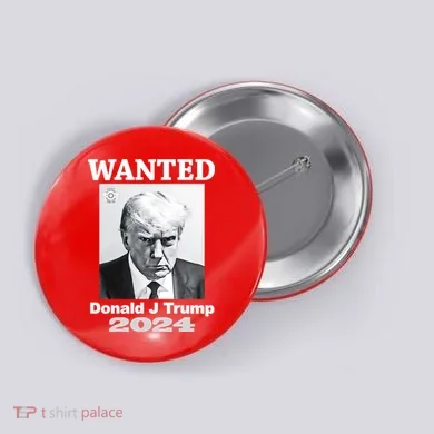Trump Mugshot Button