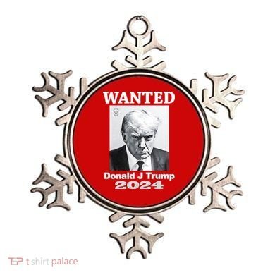 Trump Mugshot Ornament