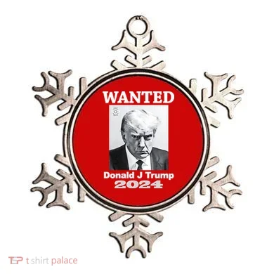 Trump Mugshot Ornament