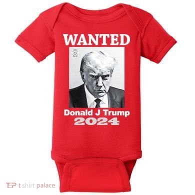 Trump Mugshot Baby Bodysuit
