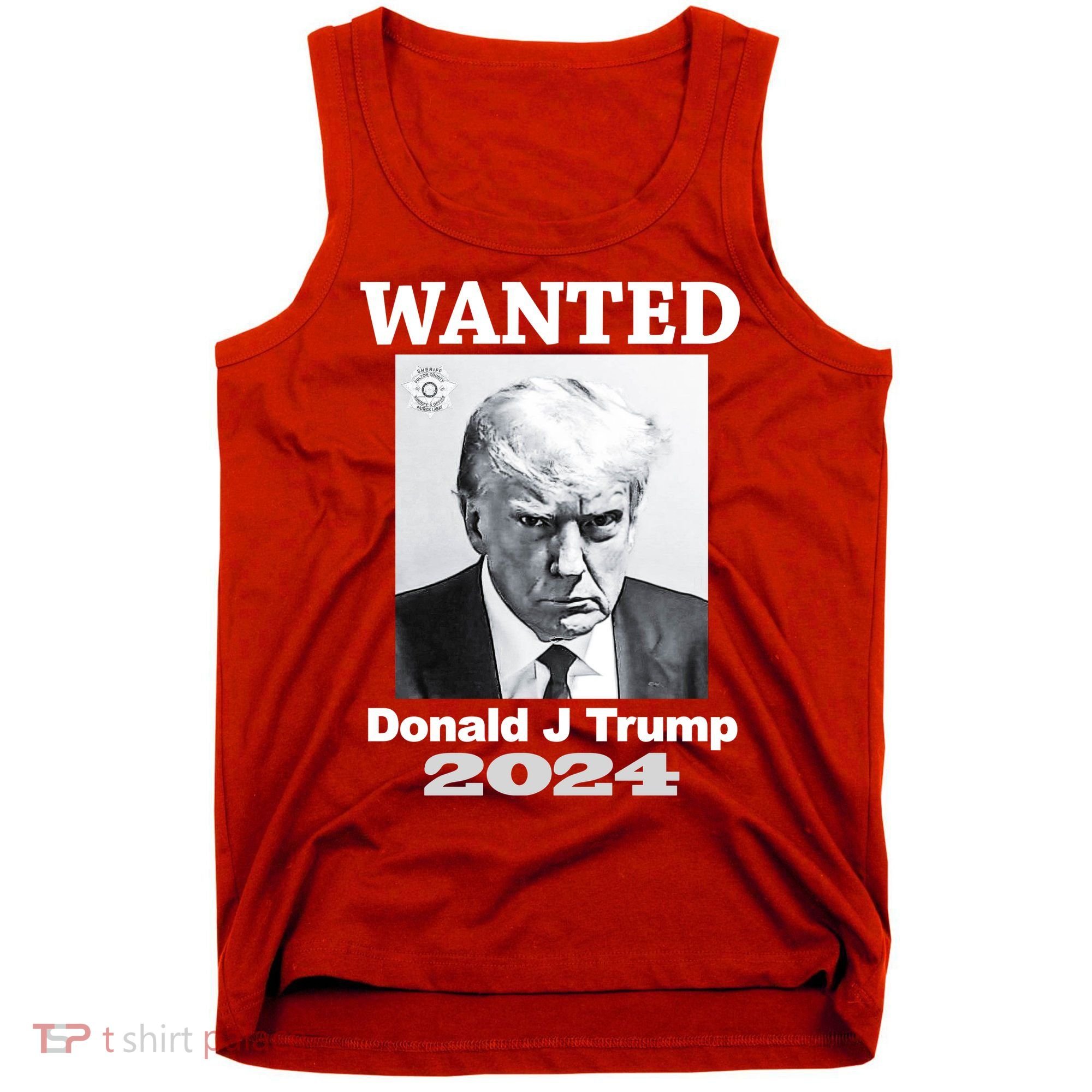 Trump Mugshot Tank Top
