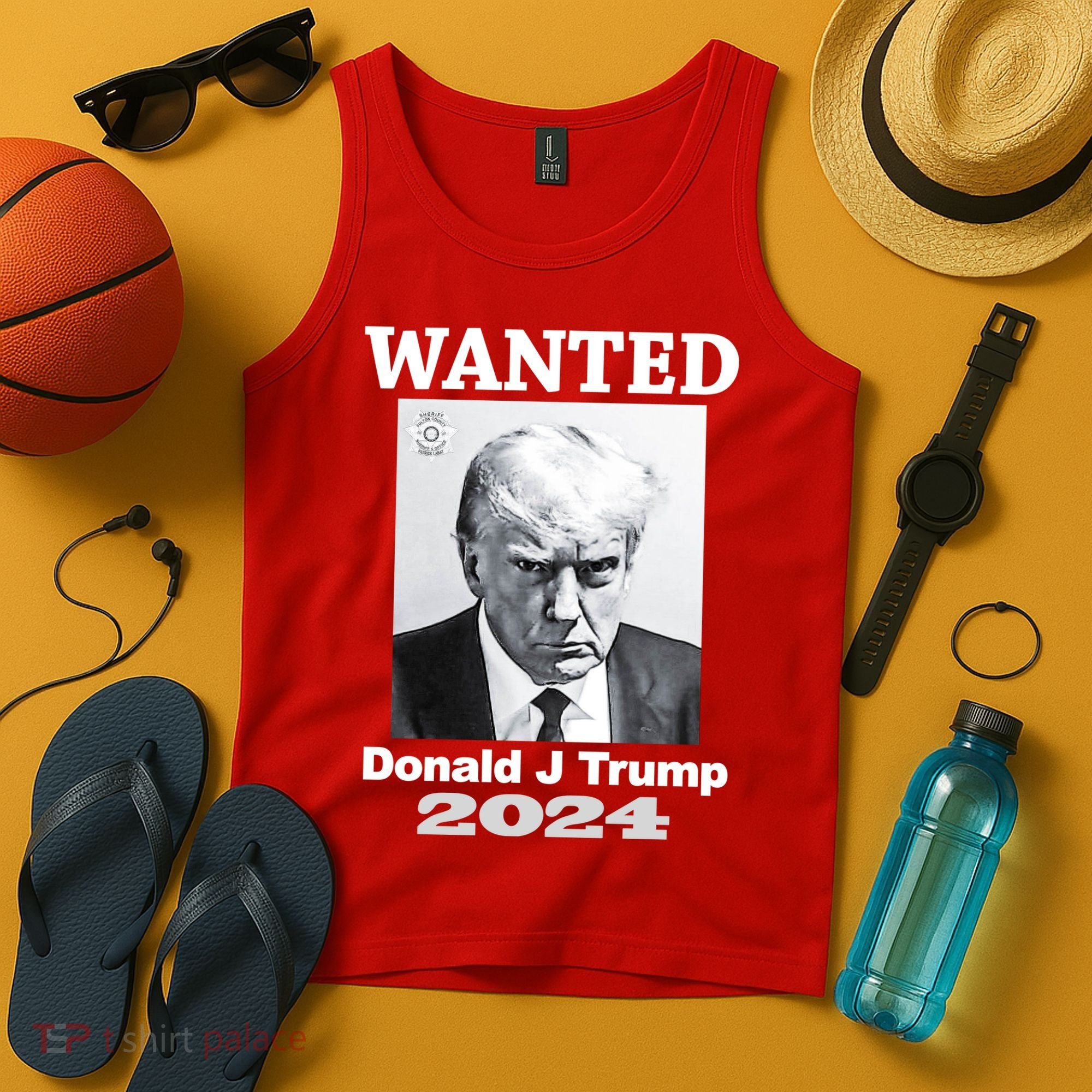 Trump Mugshot Tank Top
