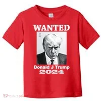 Trump Mugshot Toddler T-Shirt thumb 0