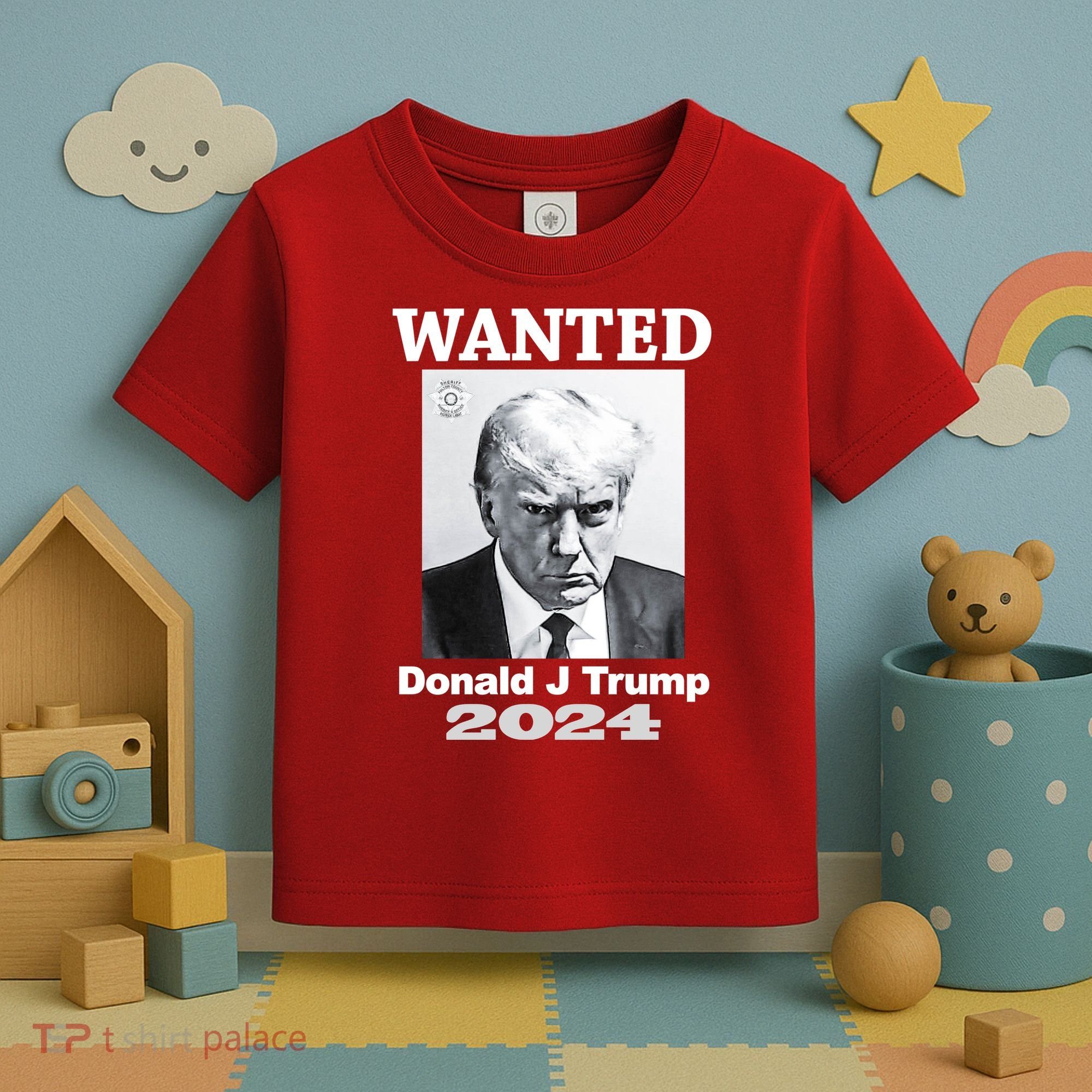 Trump Mugshot Toddler T-Shirt