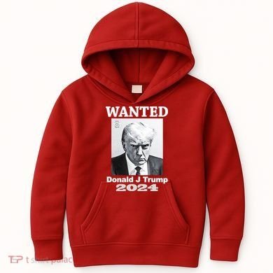Trump Mugshot Kids Hoodie