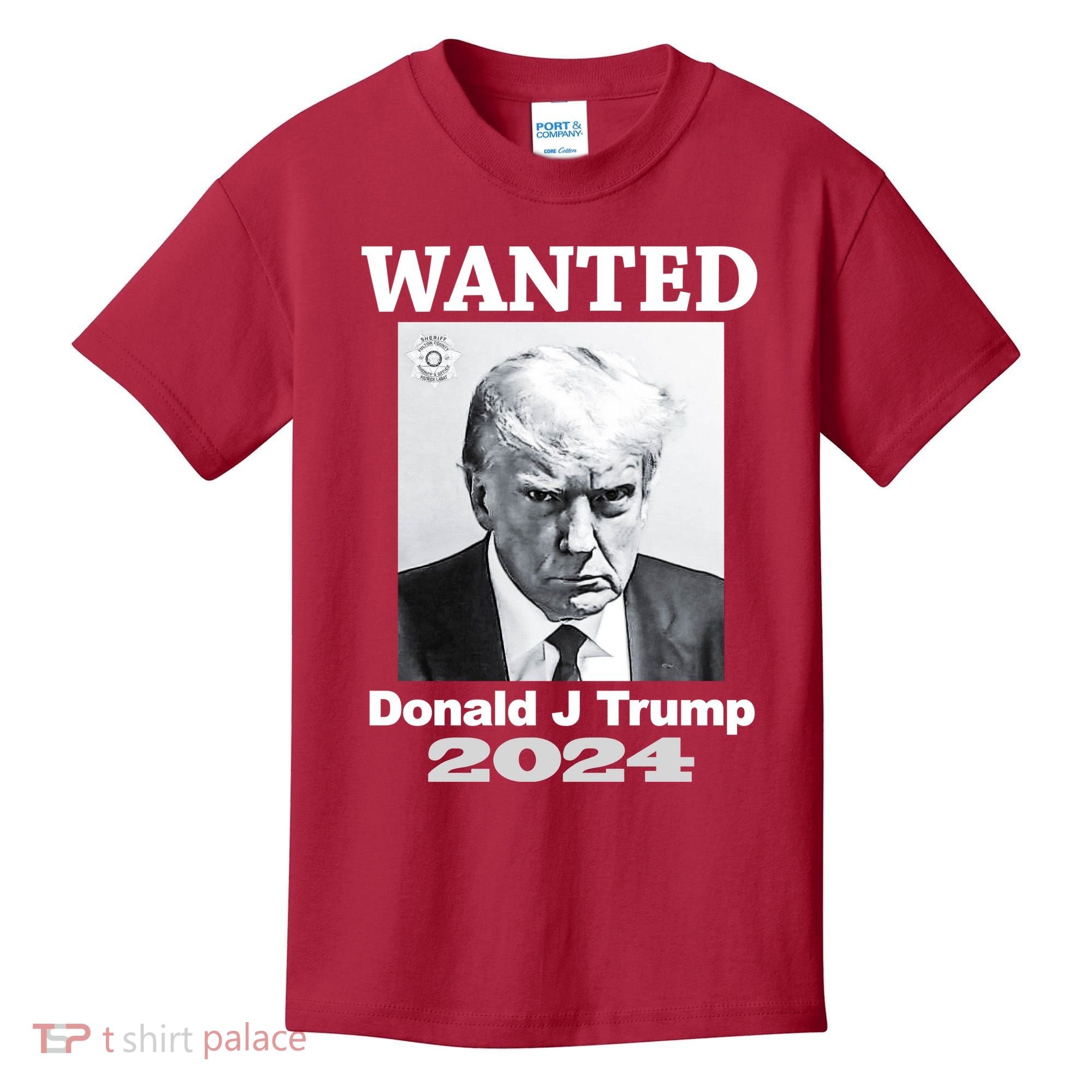 Trump Mugshot Kids T-Shirt