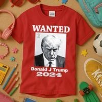 Trump Mugshot Kids T-Shirt thumb 3