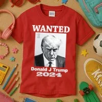 Trump Mugshot Kids T-Shirt thumb 3