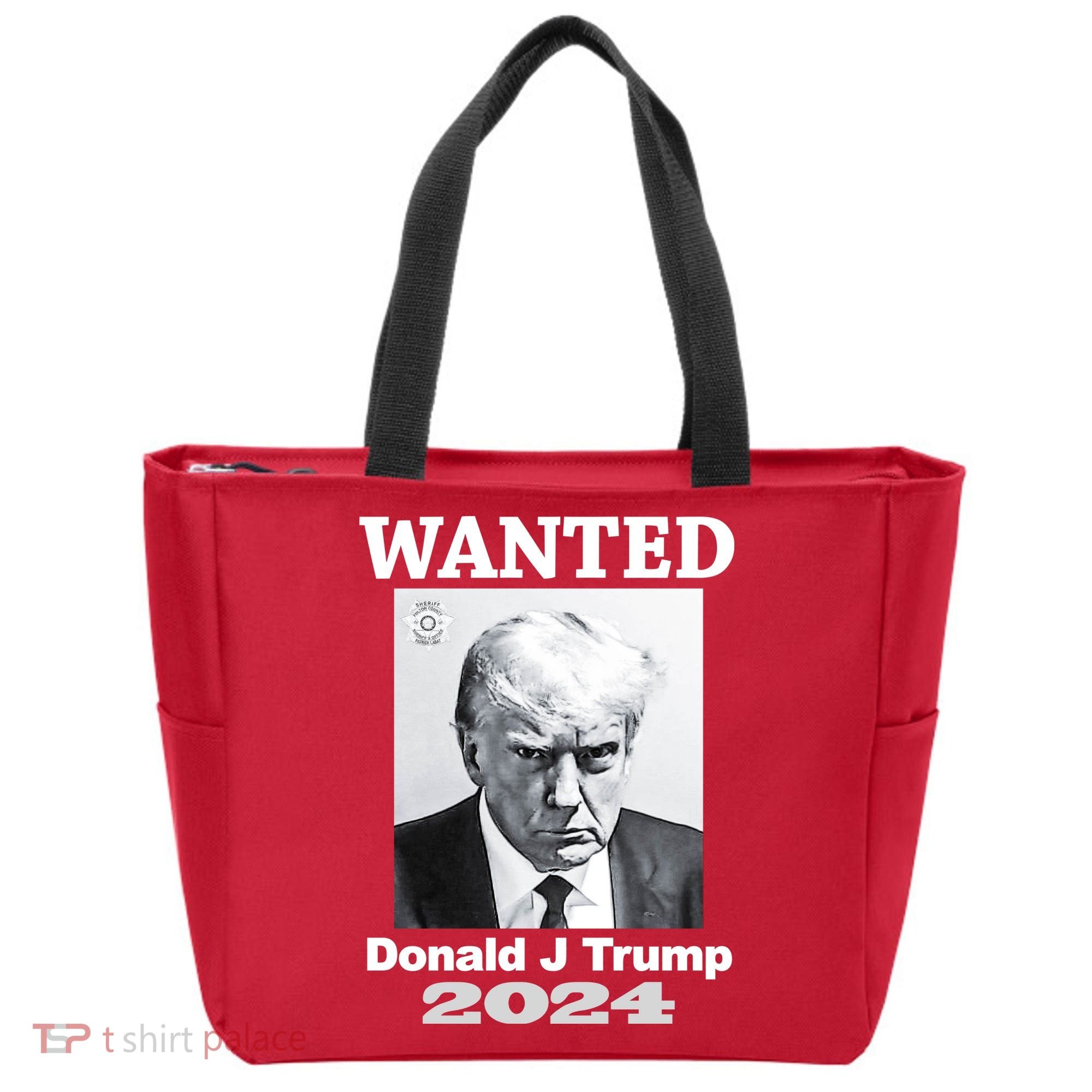 Trump Mugshot Tote Bag