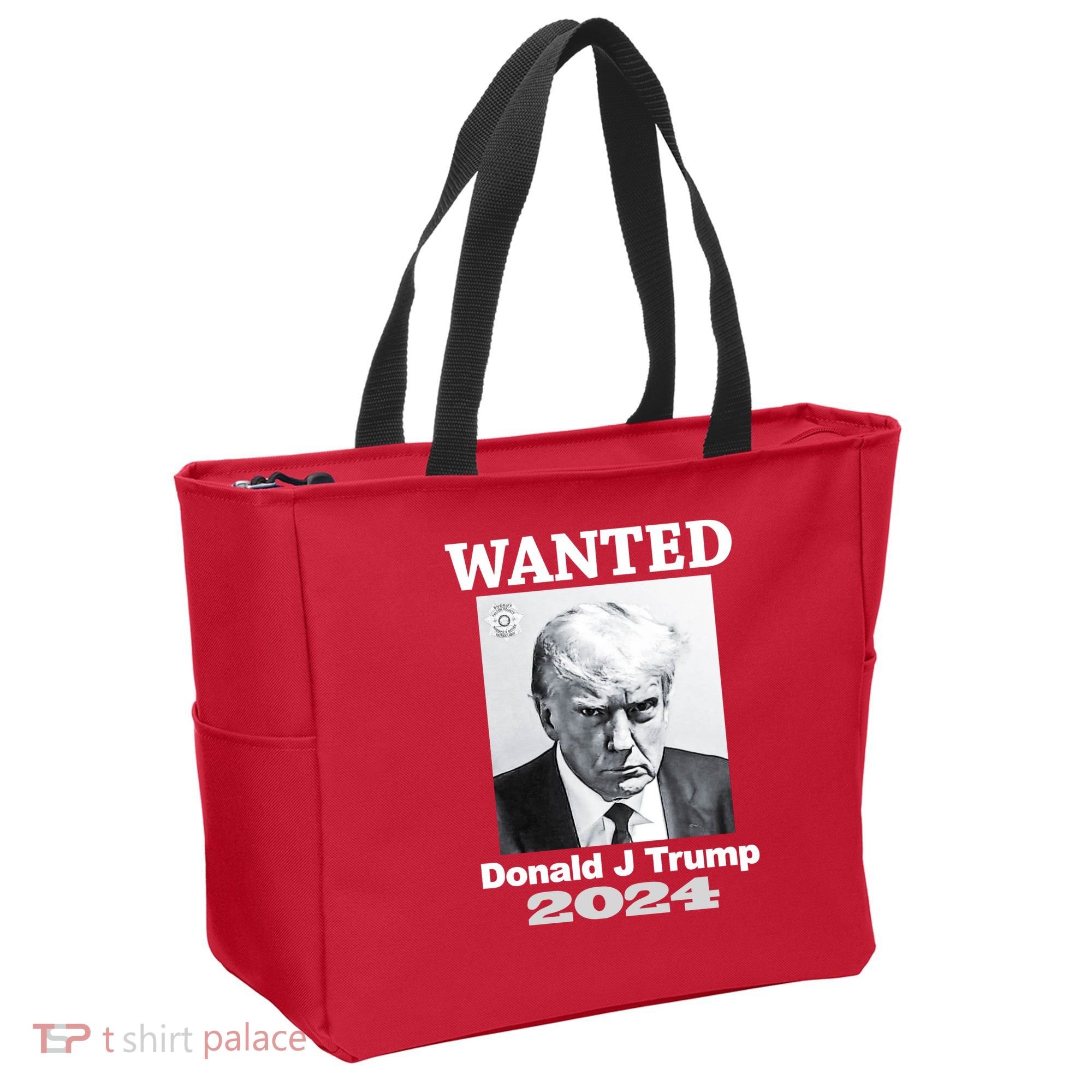 Trump Mugshot Tote Bag