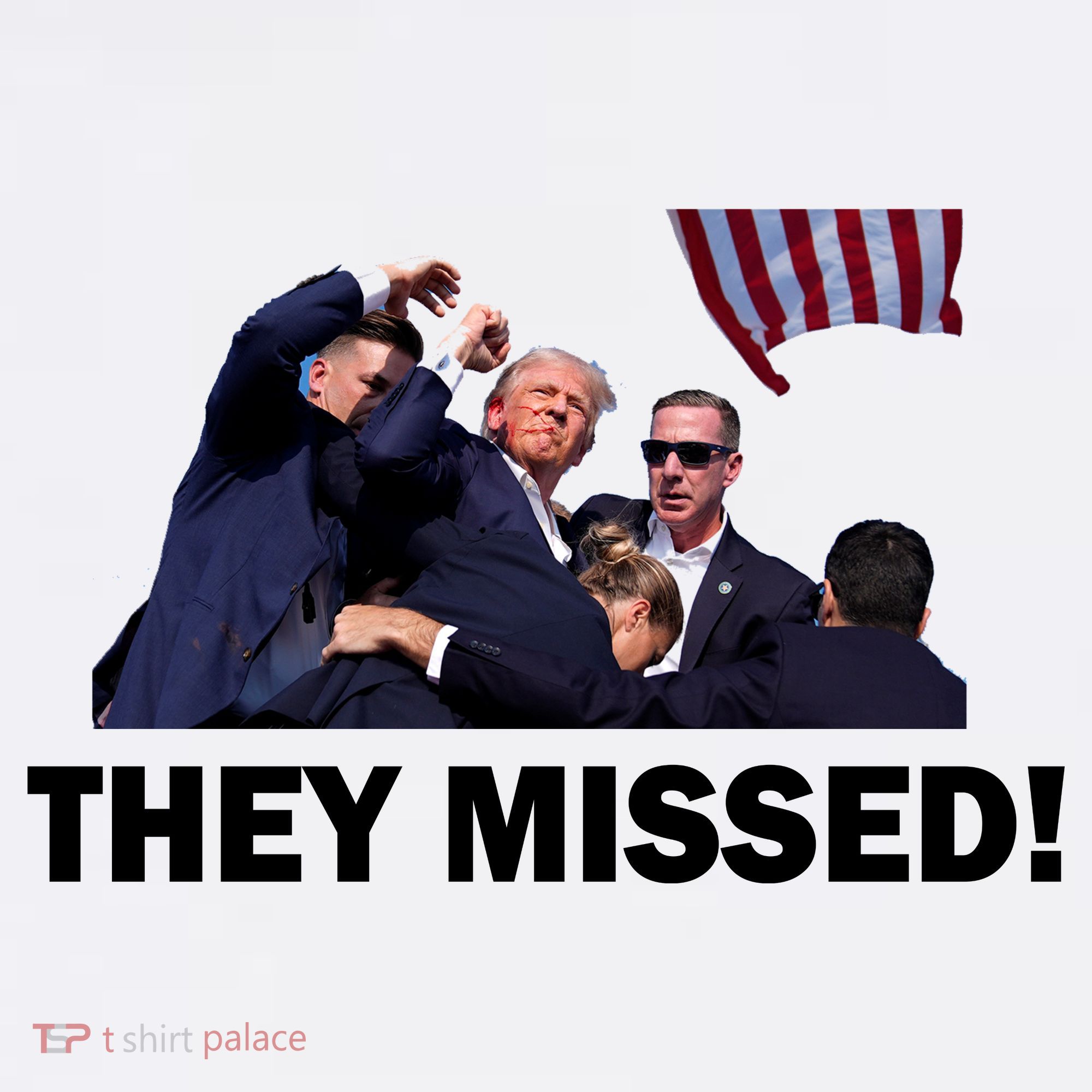 They Missed! Trump Got Shot Failed Assassination Women's Tank Top