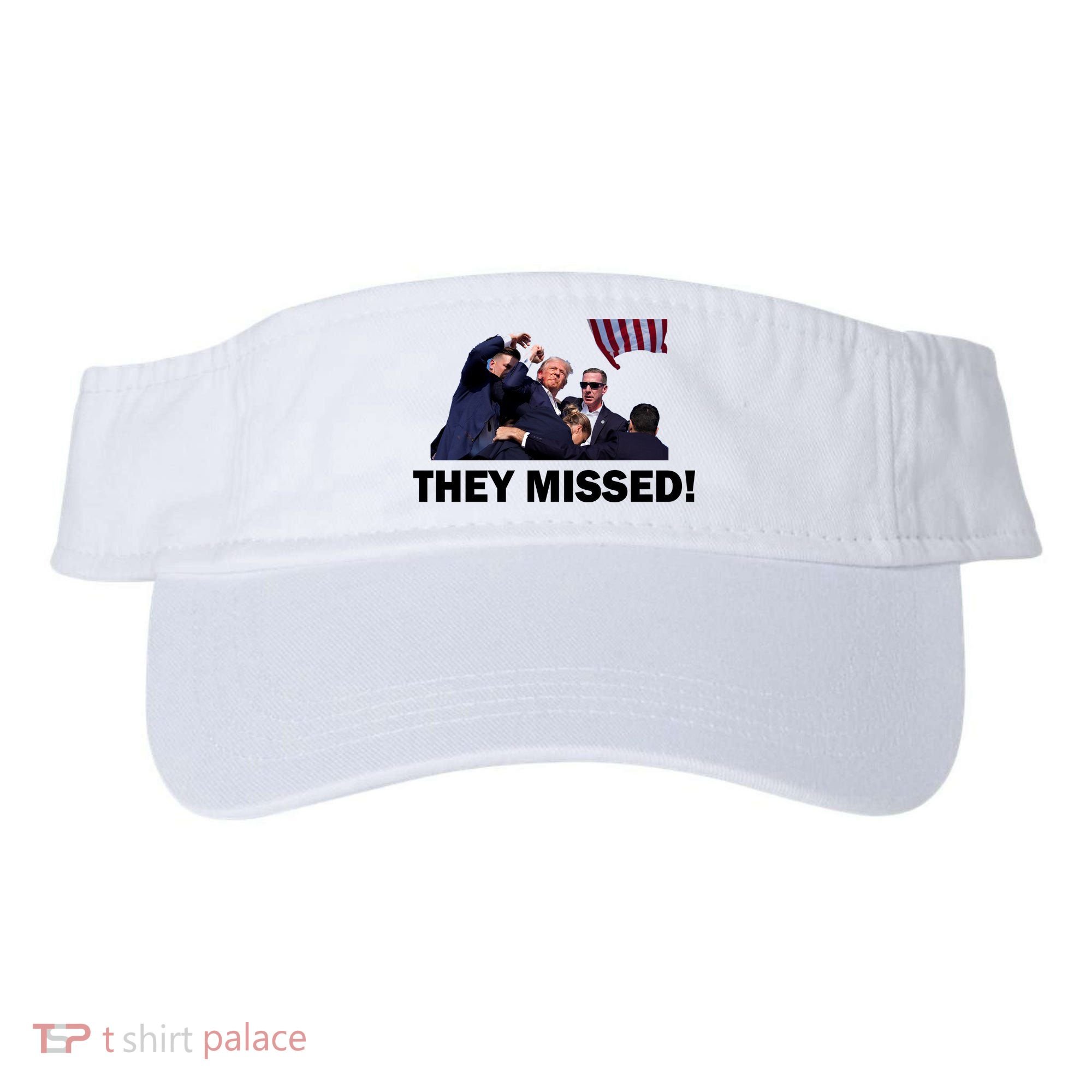 They Missed! Trump Got Shot Failed Assassination Visor