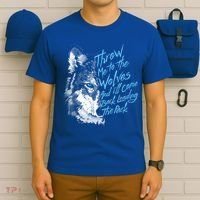 Throw Me To The Wolves And ILl Come Back Leading The Pack Funny Gift T-Shirt thumb 6