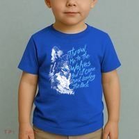 Throw Me To The Wolves And ILl Come Back Leading The Pack Funny Gift Toddler T-Shirt thumb 2