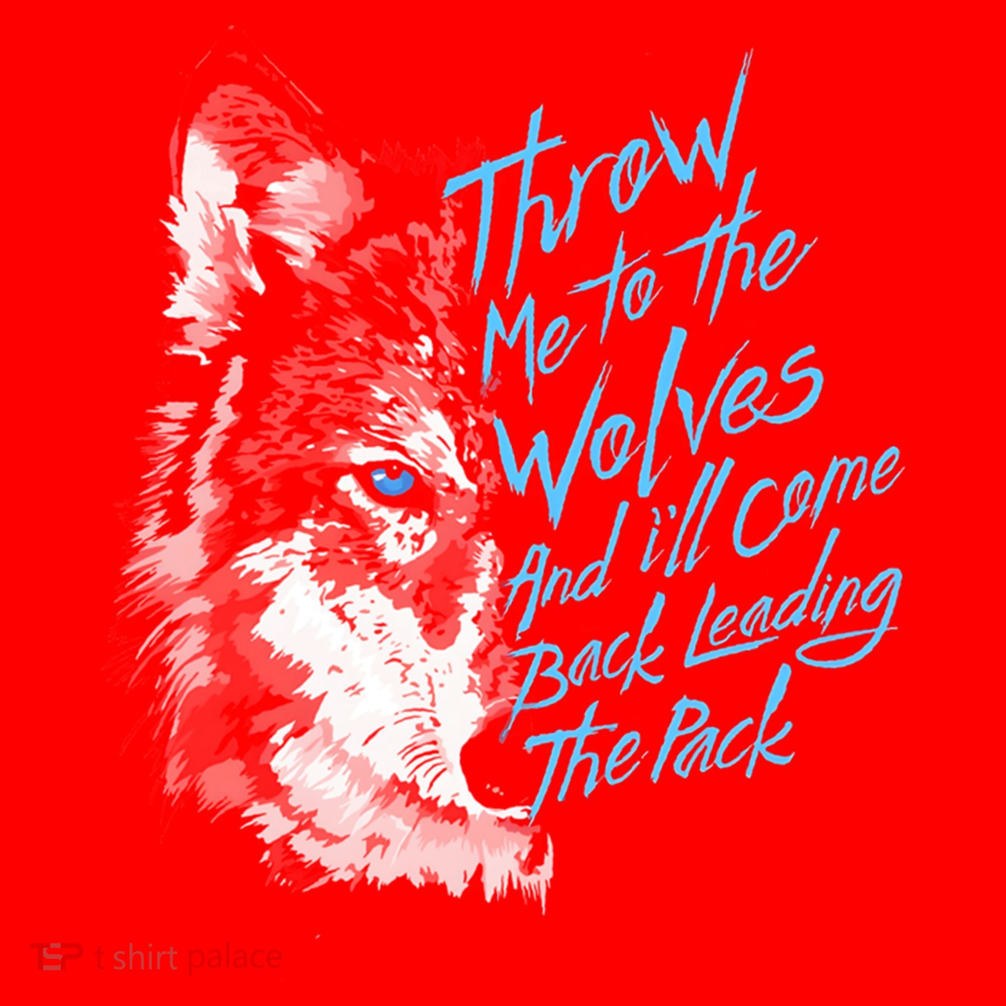 Throw Me To The Wolves And ILl Come Back Leading The Pack Funny Gift Santa Hat