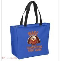 Trump Make Thanksgiving Great Again Trump Turkey Gift Tote Bag thumb 2