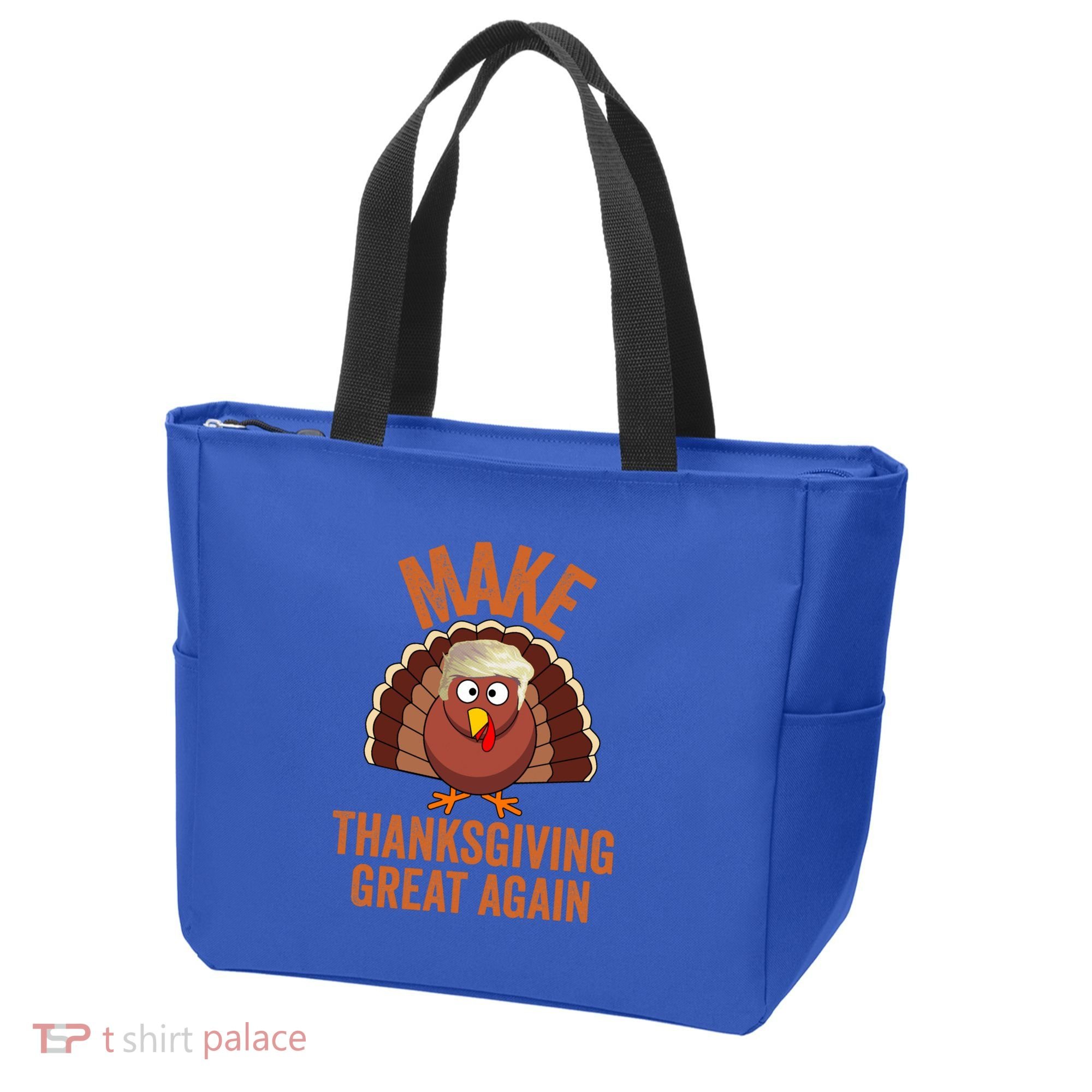 Trump Make Thanksgiving Great Again Trump Turkey Gift Tote Bag