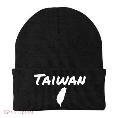Taiwan Map Taiwanese Gift Beanie