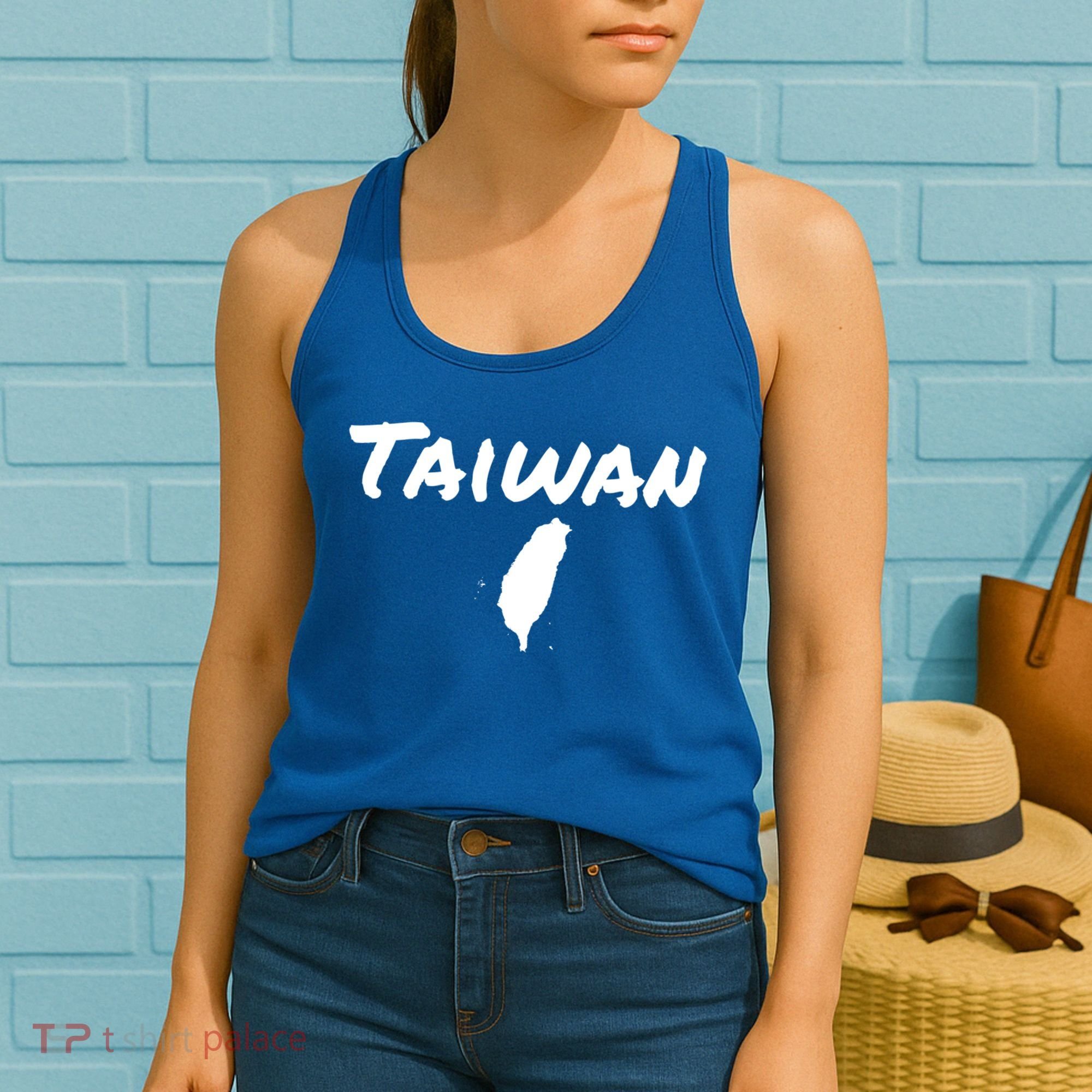 Taiwan Map Taiwanese Gift Women's Tank Top