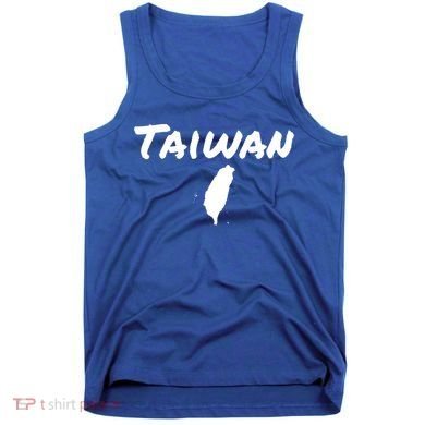 Taiwan Map Taiwanese Gift Tank Top