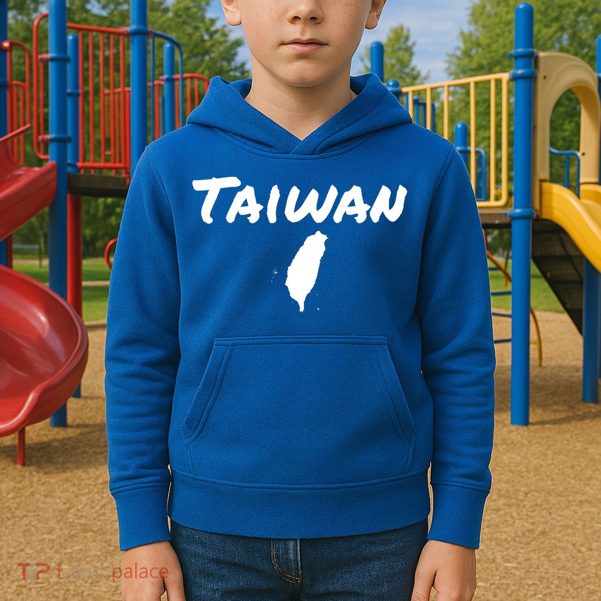 Taiwan Map Taiwanese Gift Kids Hoodie