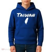 Taiwan Map Taiwanese Gift Kids Hoodie thumb 4