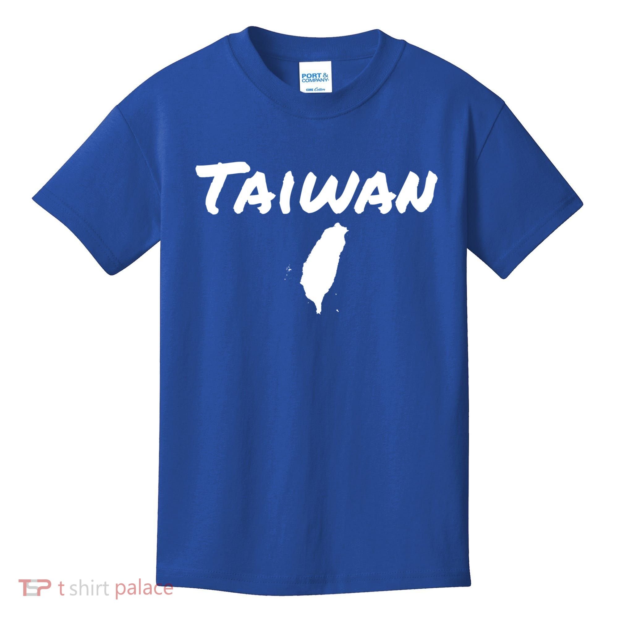 Taiwan Map Taiwanese Gift Kids T-Shirt