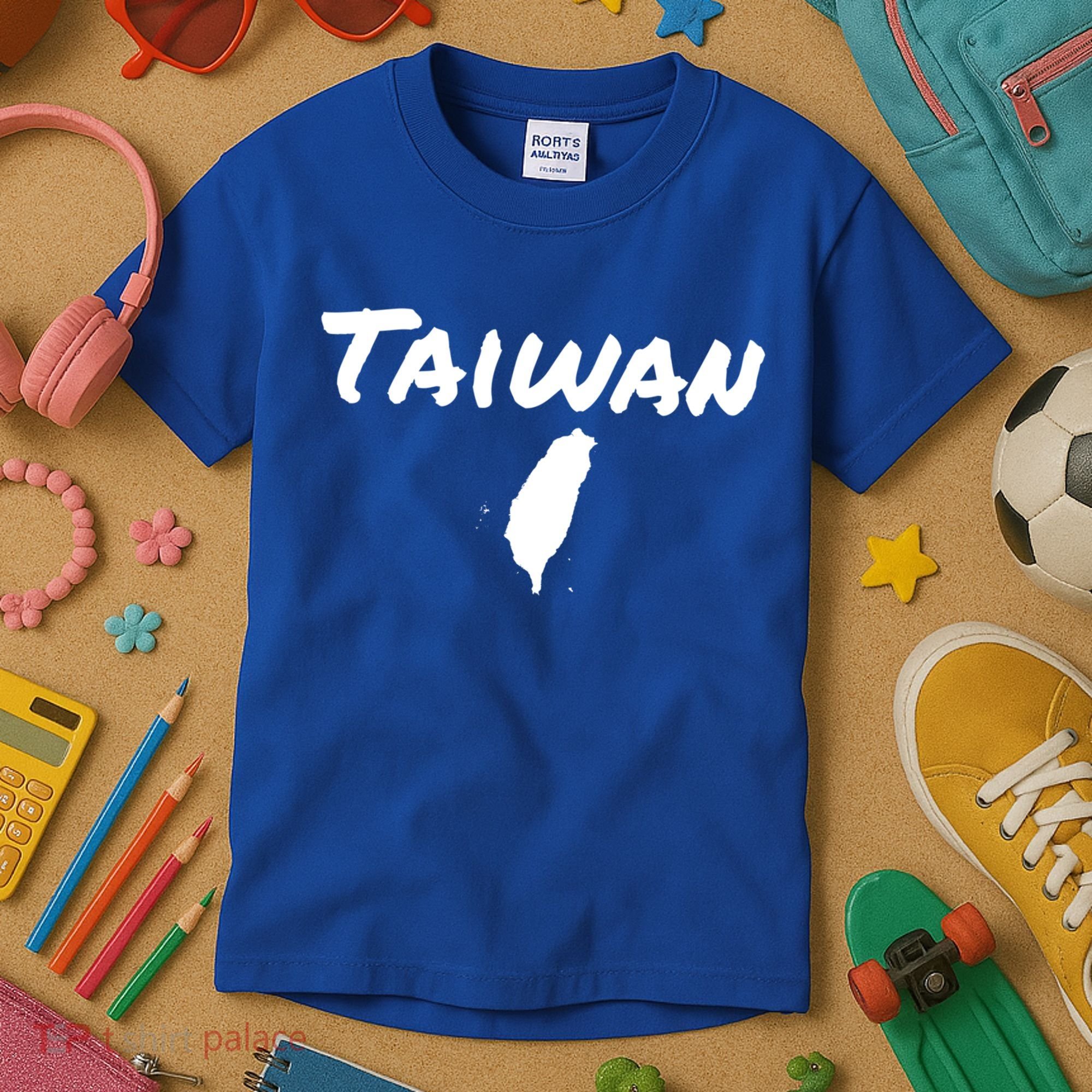 Taiwan Map Taiwanese Gift Kids T-Shirt