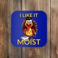 Thanksgiving Moist Turkey I Like It Moist Turkey Dinner Gift Coaster thumb 0