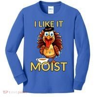 Thanksgiving Moist Turkey I Like It Moist Turkey Dinner Gift Kids Long Sleeve Shirt thumb 0
