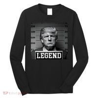 Trump Mugshot, Trump Mug Shot Long Sleeve Shirt thumb 0