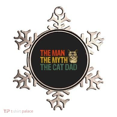 The Man The Myth The Cat Dad Cat Daddy Vintage Ornament