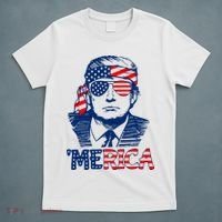 Trump Merica Trump Funny 4th Of July T-Shirt thumb 5