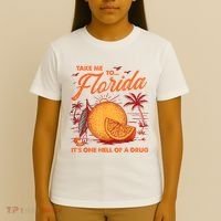 Take Me To Florida ItS One Hell Of A Drug Funny Beach T-Shirt thumb 4