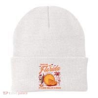 Take Me To Florida ItS One Hell Of A Drug Funny Beach Beanie thumb 0