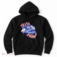 Trash Mom Trash Panda Racoon Meme Hoodie thumb 0