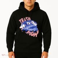 Trash Mom Trash Panda Racoon Meme Hoodie thumb 2