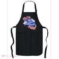 Trash Mom Trash Panda Racoon Meme Apron thumb 0