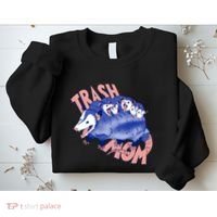 Trash Mom Trash Panda Racoon Meme Sweatshirt thumb 2