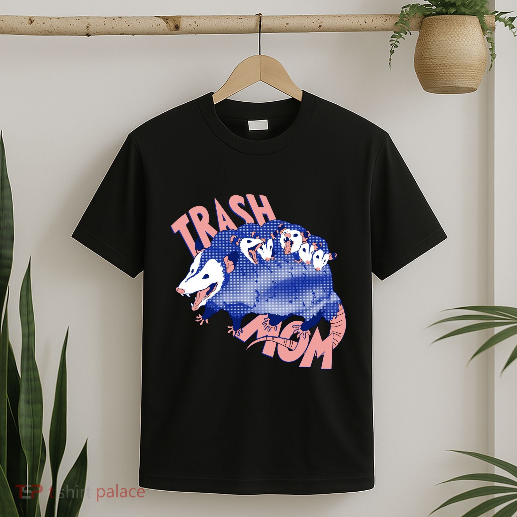 Trash Mom Trash Panda Racoon Meme T-Shirt