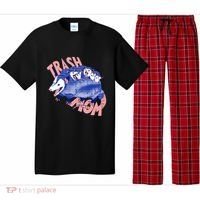 Trash Mom Trash Panda Racoon Meme Pajama Set thumb 0