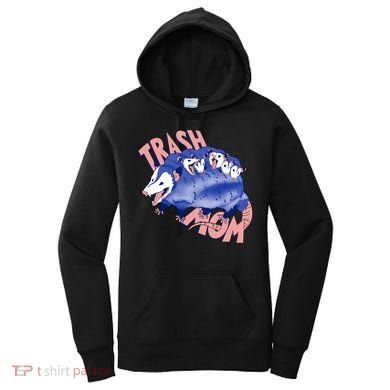 Trash Mom Trash Panda Racoon Meme Women's Hoodie