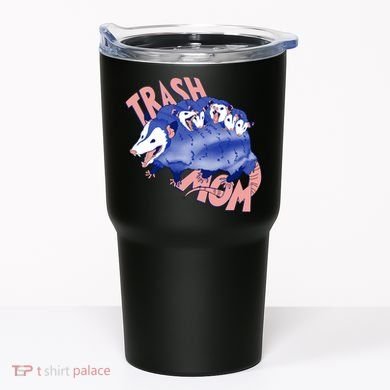 Trash Mom Trash Panda Racoon Meme Tumbler