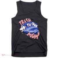 Trash Mom Trash Panda Racoon Meme Tank Top thumb 0