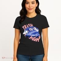 Trash Mom Trash Panda Racoon Meme Women's T-Shirt thumb 4