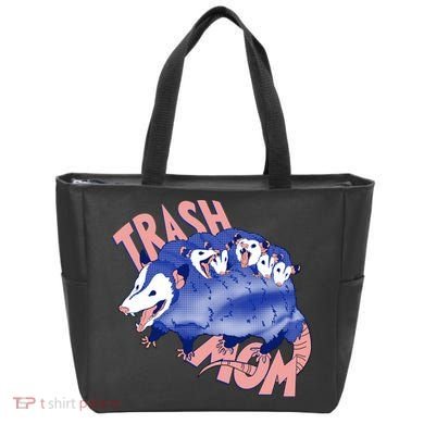 Trash Mom Trash Panda Racoon Meme Tote Bag