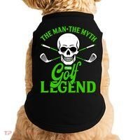 The Man The Myth The Golf Legend Doggie Tank thumb 0